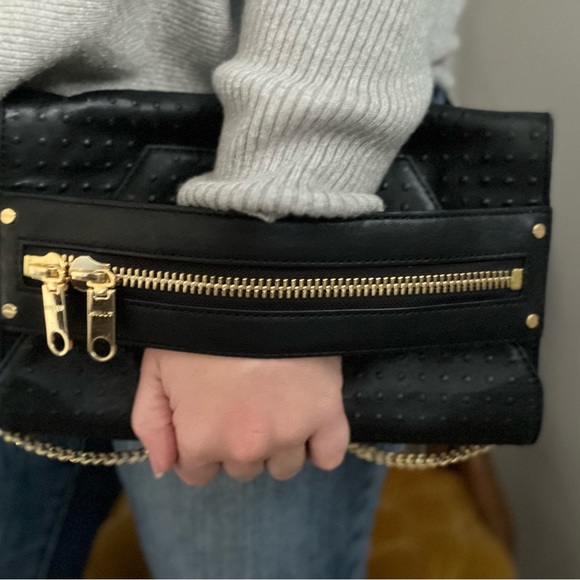 Milly Black Clutch/Shoulder Bag - Picture 13 of 13